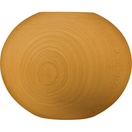 Osborne Wood Products 4 x 4 7/8 Round Bun Foot in White Oak 4055WO